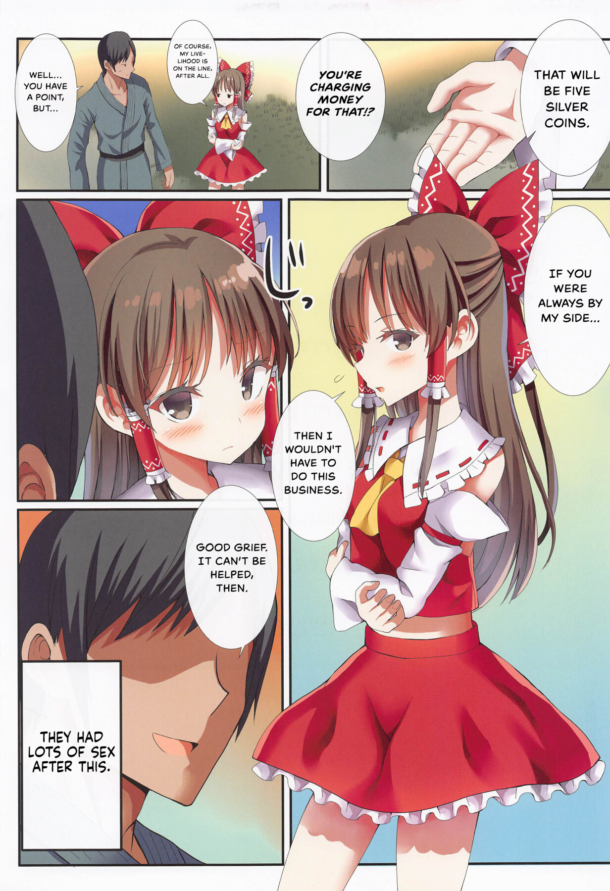 Hentai Manga Comic-Hakurei's Small Miko-san's Secret Business-Read-20